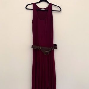 Belted dress